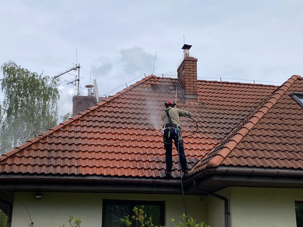 ciśnieniowe mycie dachów mazowieckie Realizacja