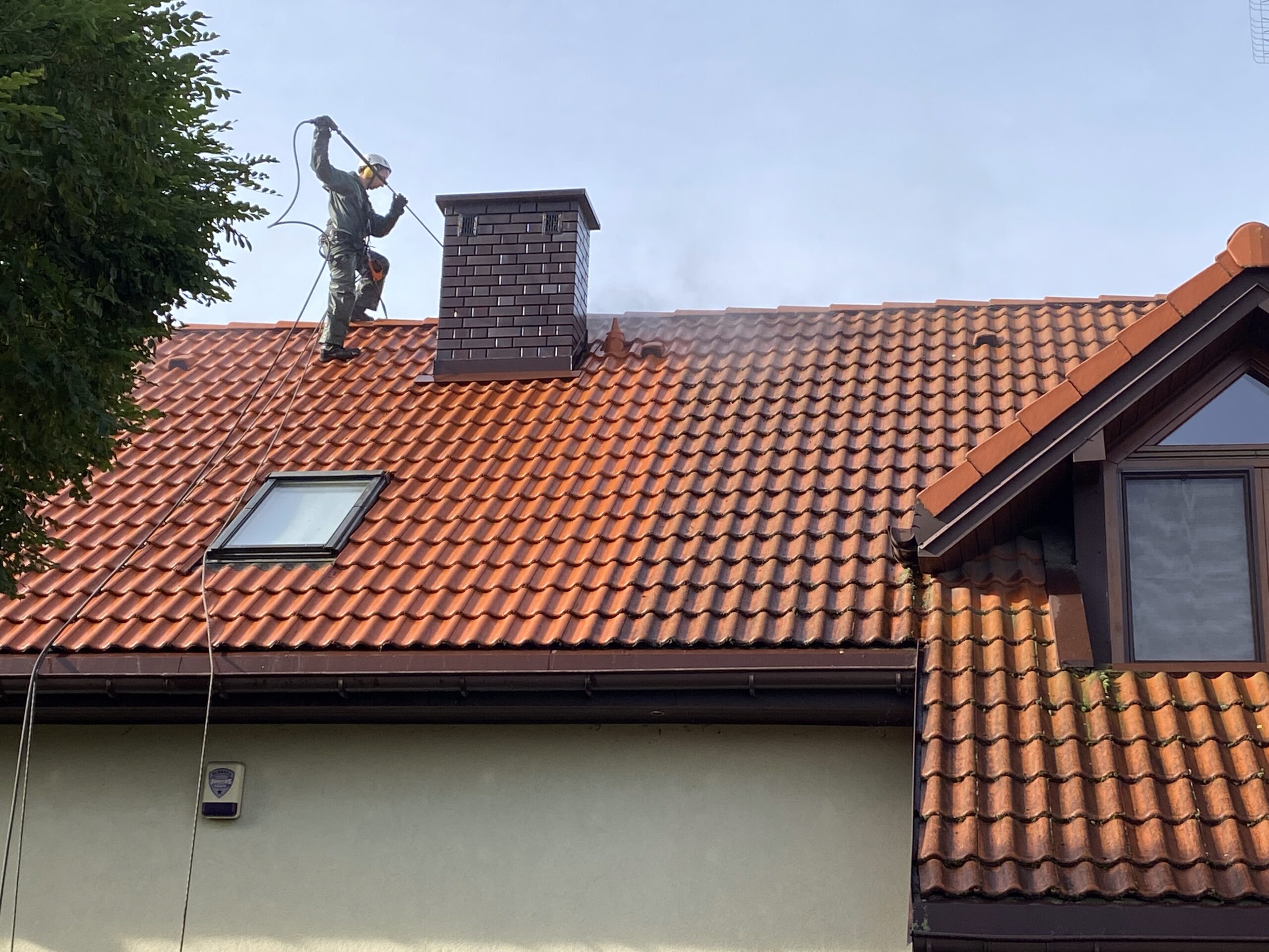 Mycie dachu Warszawa, Piaseczno i okolice zdjęcia z realizacji
